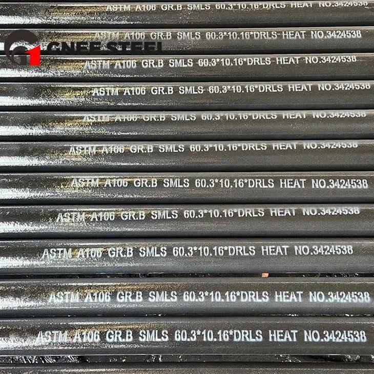 Безшевна тръба под налягане ASTM A106 клас B