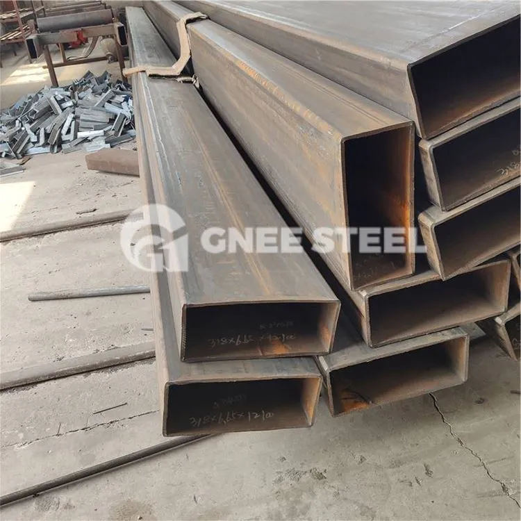 Горещо завършени EN10210 правоъгълни кухи профили