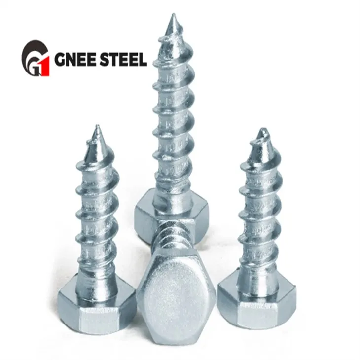 SS316 Винтове за дърво с шестостенна глава